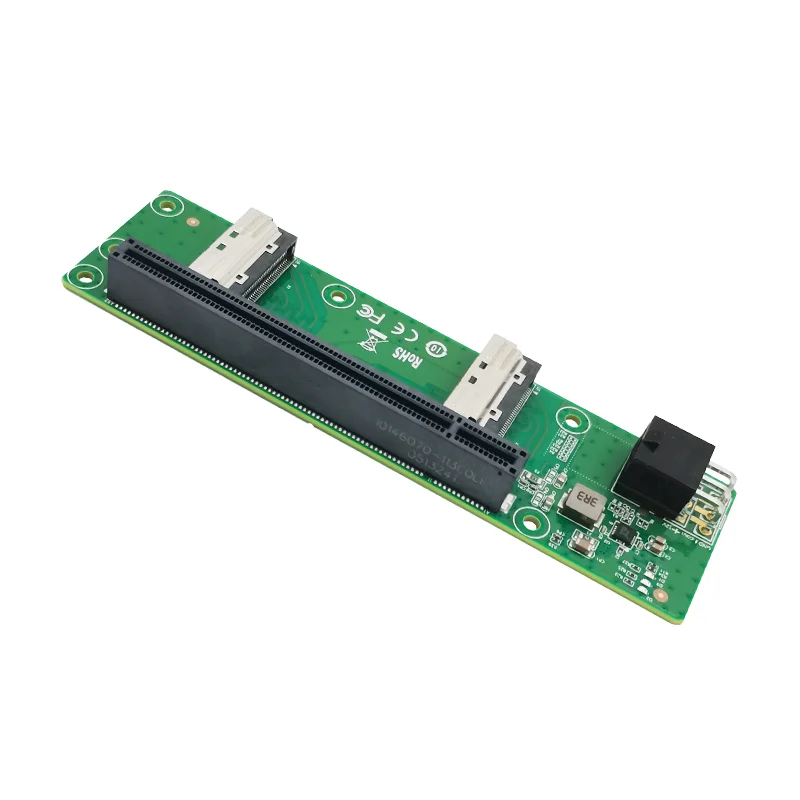 Imagem -05 - Riser Slot Mcio x8 para Pcie5.0 X16 Xic 0516pe 2x