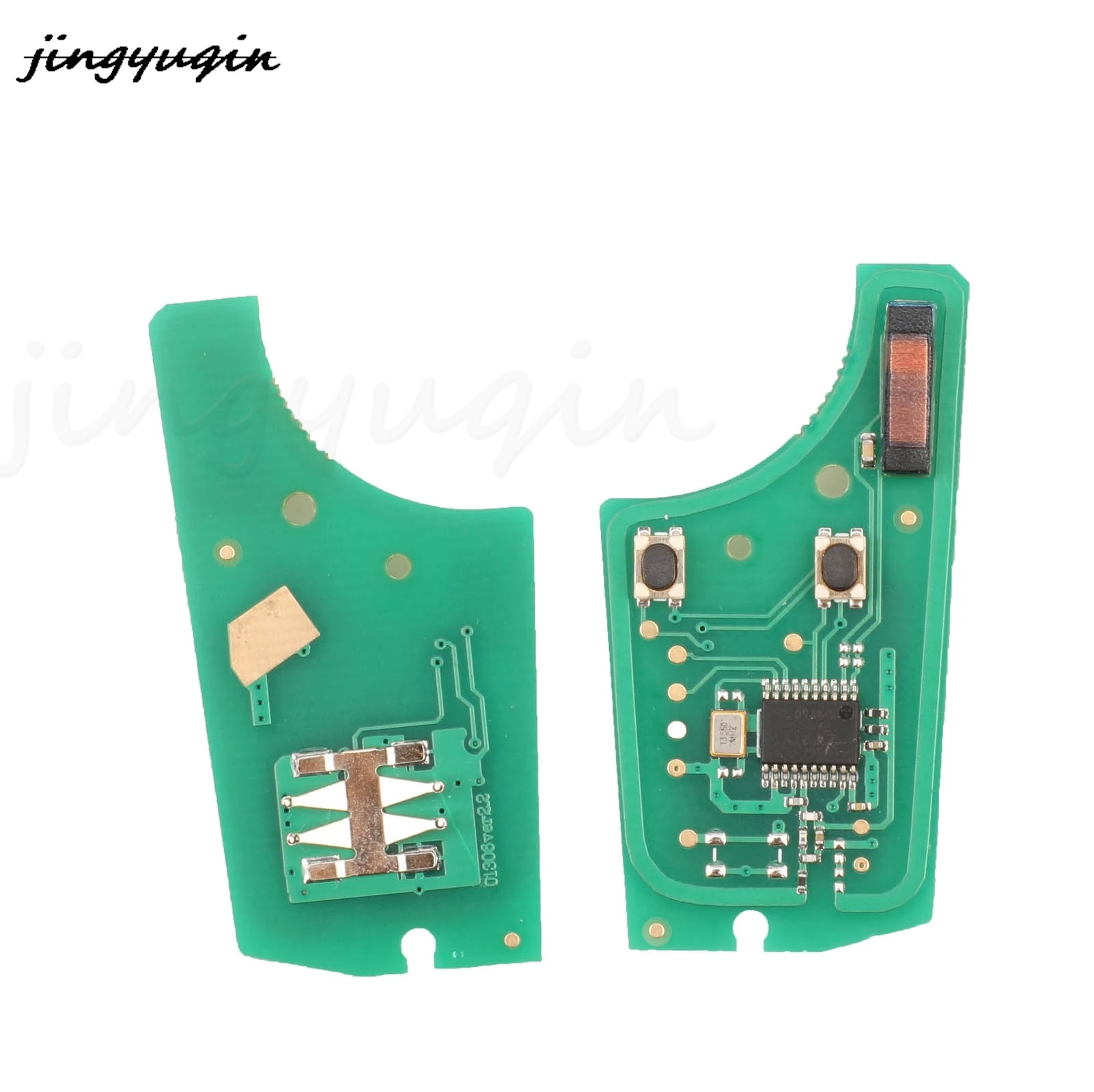 jingyuqin 433Mhz Remote Car Key Circuit Board ID46 PCF7941 Chip For Opel Vauxhall Astra H 2004-2009 Corsa D 2007-2012