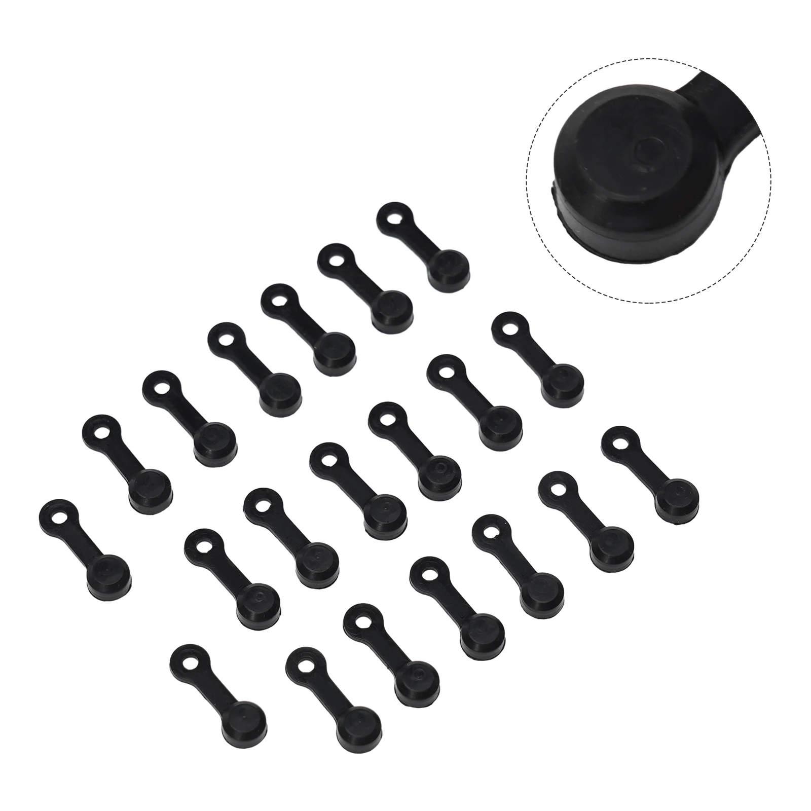 

Rubber Brake Bleed Nipple Cap 20pcs Cap For Bicycle Hydraulic Brake Protects Brake Caliper For Shimano Compatible