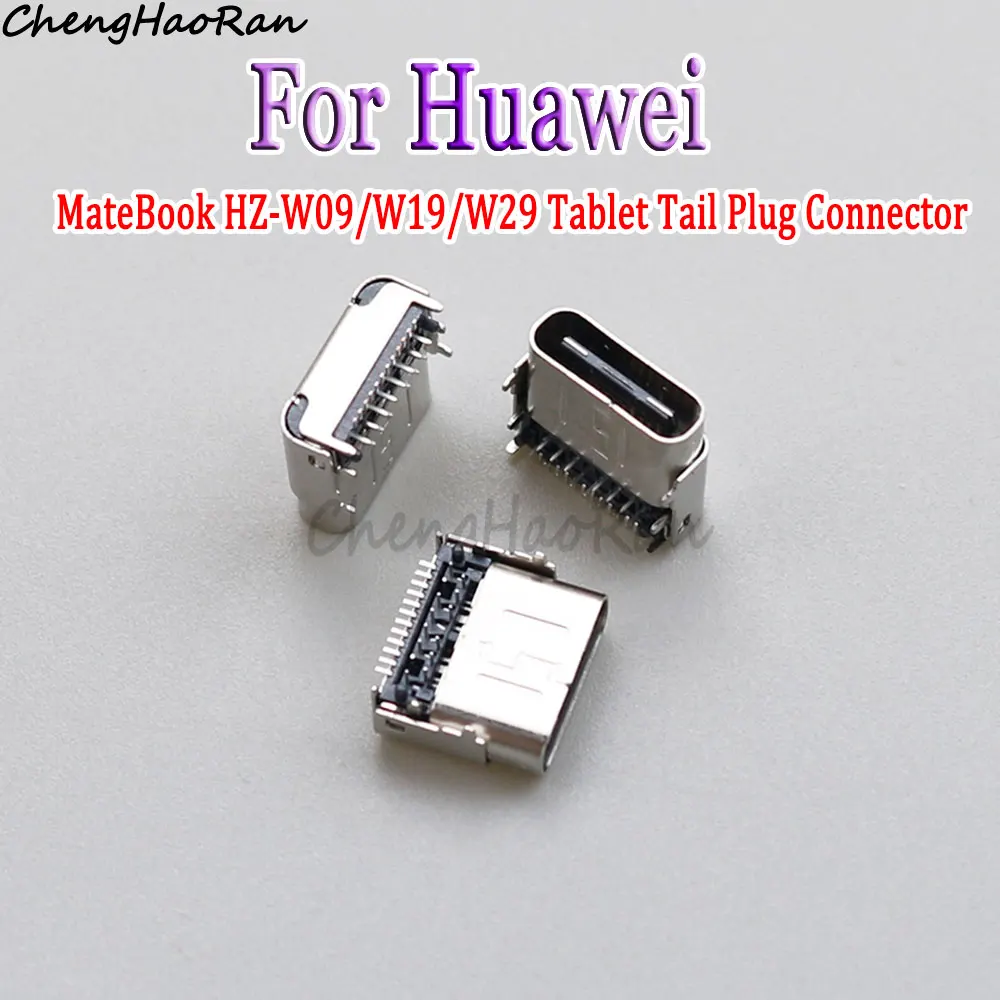 

1/2 Pcs For Huawei MateBook HZ-W09 W29 W19 Tablet MateB00k W29 Tail Plug USB Type-C USB Charging Interface Socket Connector