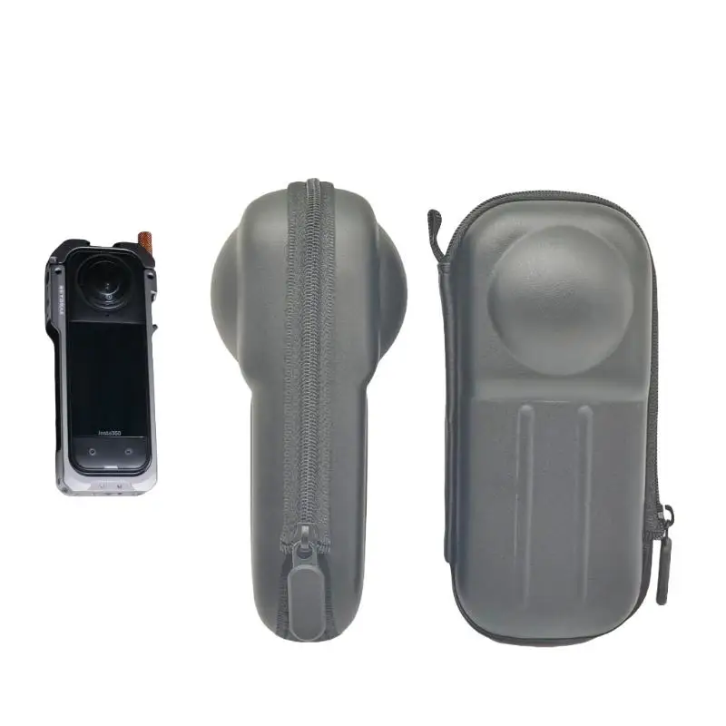 1Pcs Sports Camera Parts Storage Bag For Insta360 X4 X5 X3 X2 Accessories PC Lens Anti-fall Protector Cover