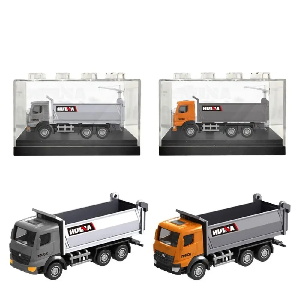 

1:80 Scale Engineering Car Model Forklift Dumper High Simulation Construction Truck Toys Alloy Material Road Roller