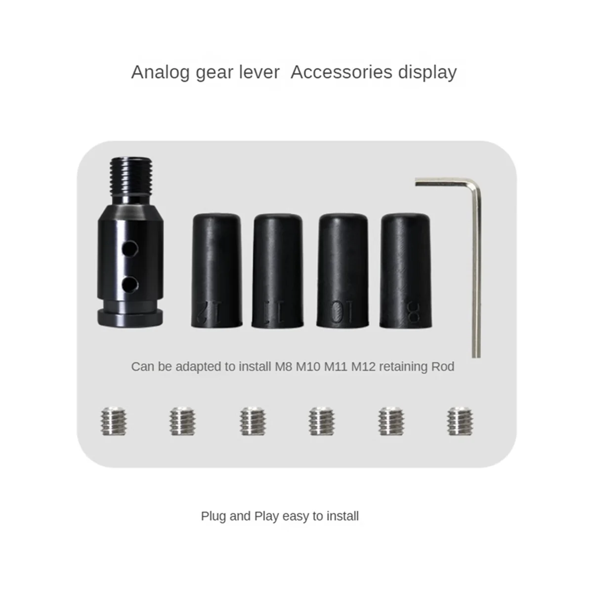 Perilla de palanca de cambios del simulador de engranaje alto y bajo USB de PC altamente recomendada para Logitech para TH8A