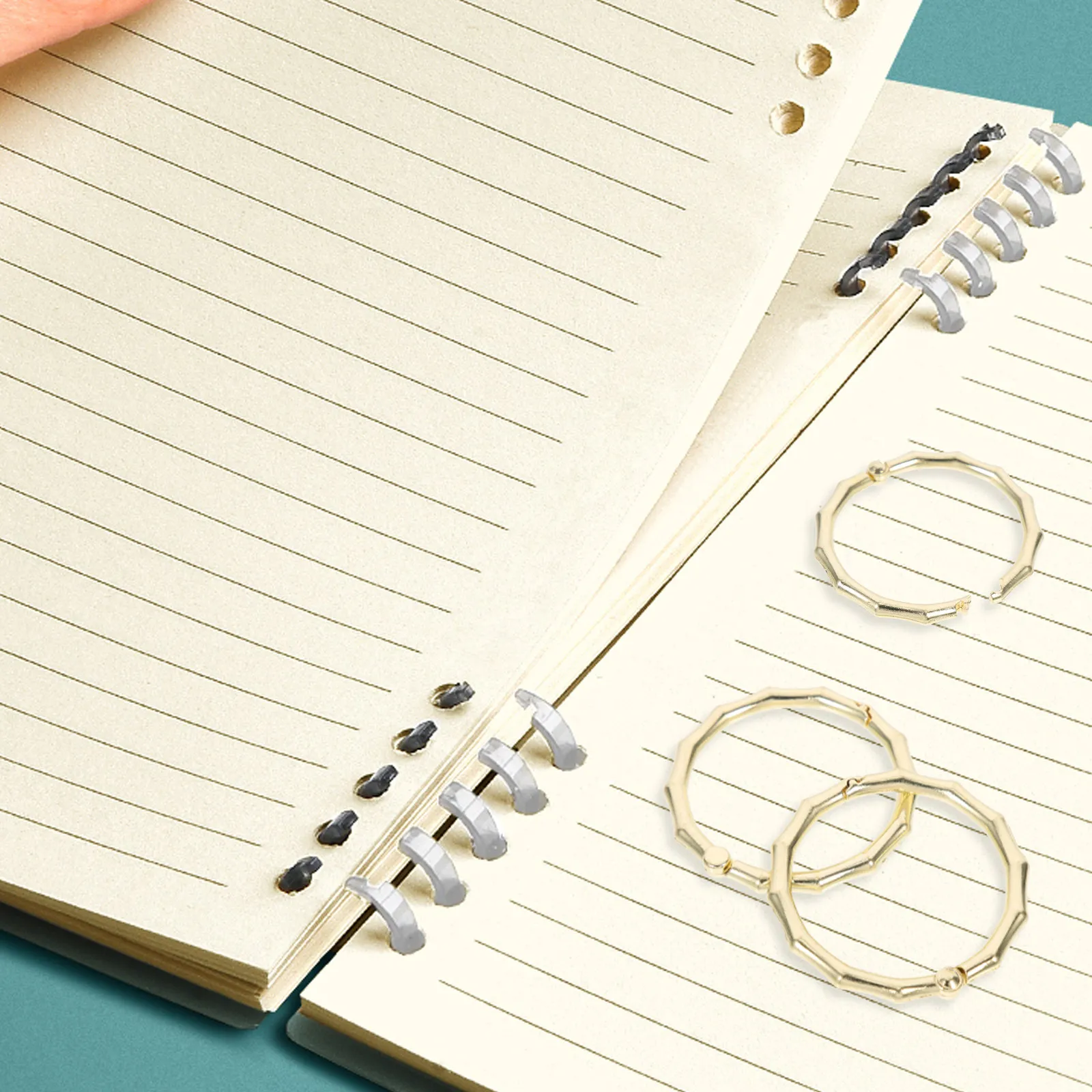Набор из 7 металлических колец – обзор и цена Art Sketchbook Ring