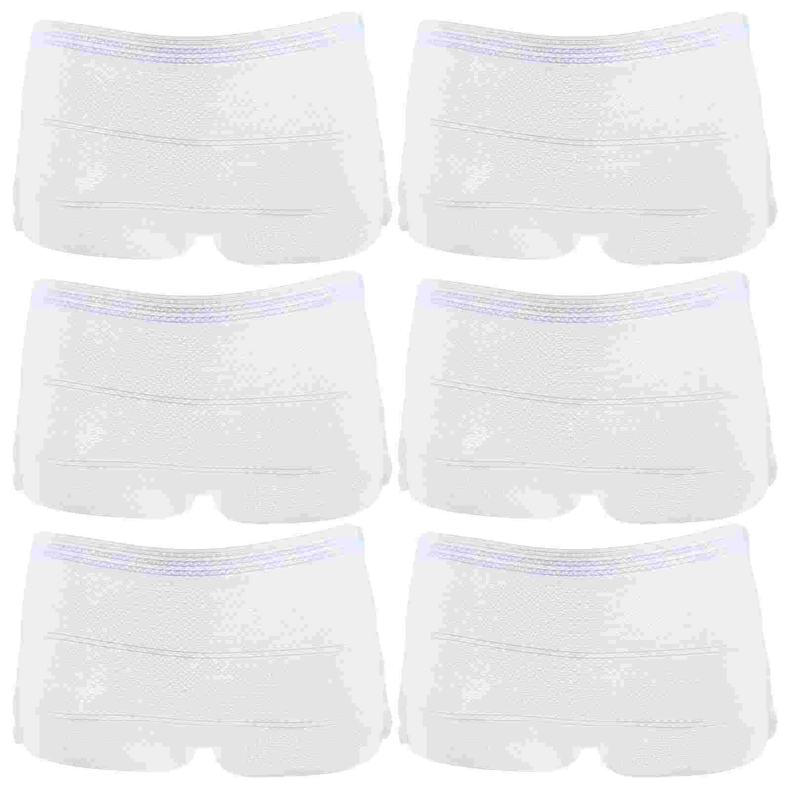 

10 Pc Mens Pants Washable Anti-leak Diaper Multipurpose Nappy Sanitary Disposable 44x22x02cm White Reusable Man