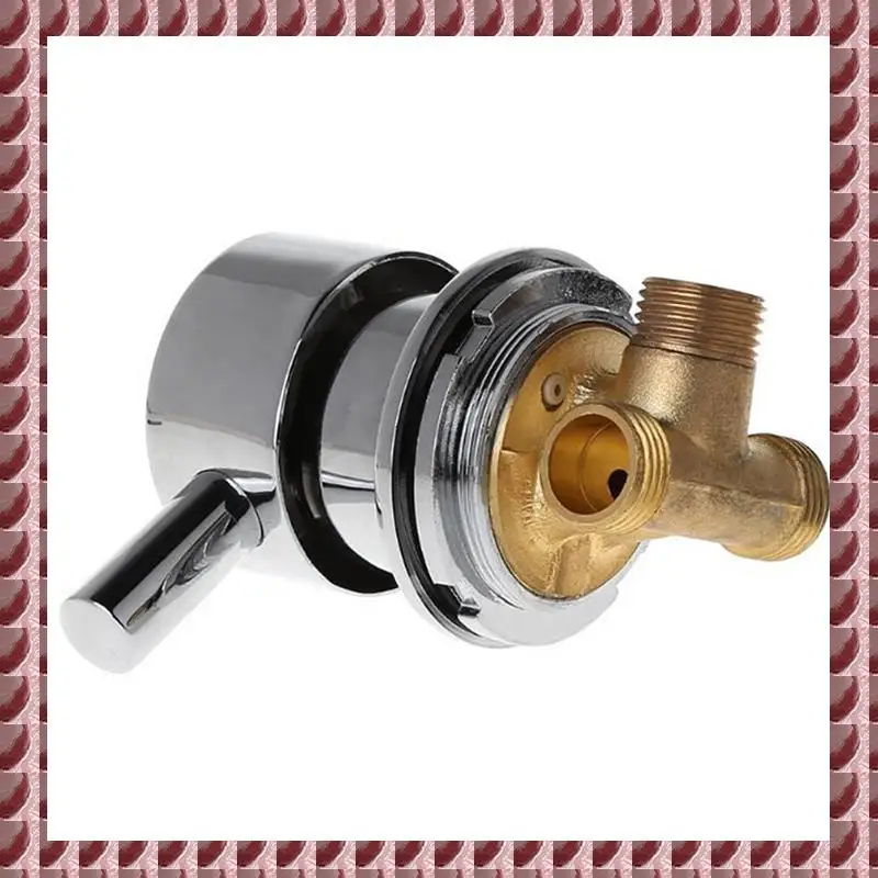 

A95G 2 шт. G1/2 дюйма смесительный клапан для горячей и холодной воды термостатический смеситель 2 входа и 1 выход для душевой комнаты