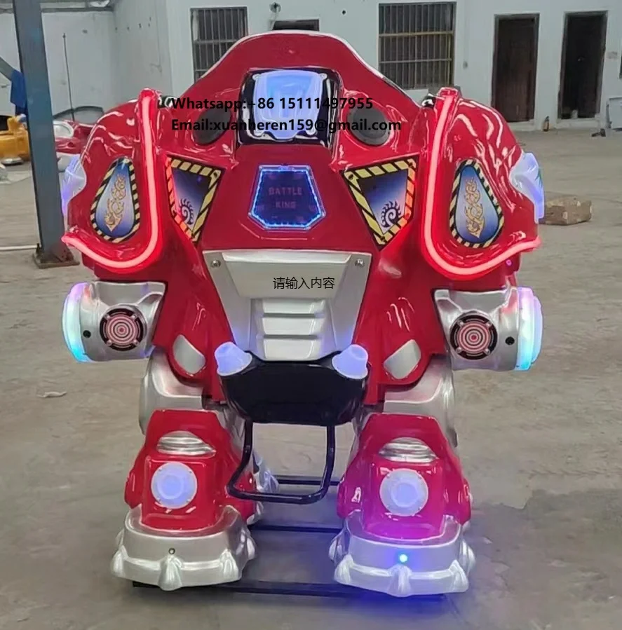 Hot Sales Attract Indoor Metal Amusement Arcade Game Robots for Shopping Mall Use