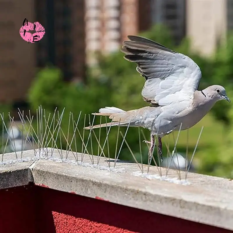 

A11E-12-компонентный набор для защиты от птиц, набор гвоздей для птиц, репеллент от птиц, шипы для предотвращения восхождения, балкон, репеллент от птиц