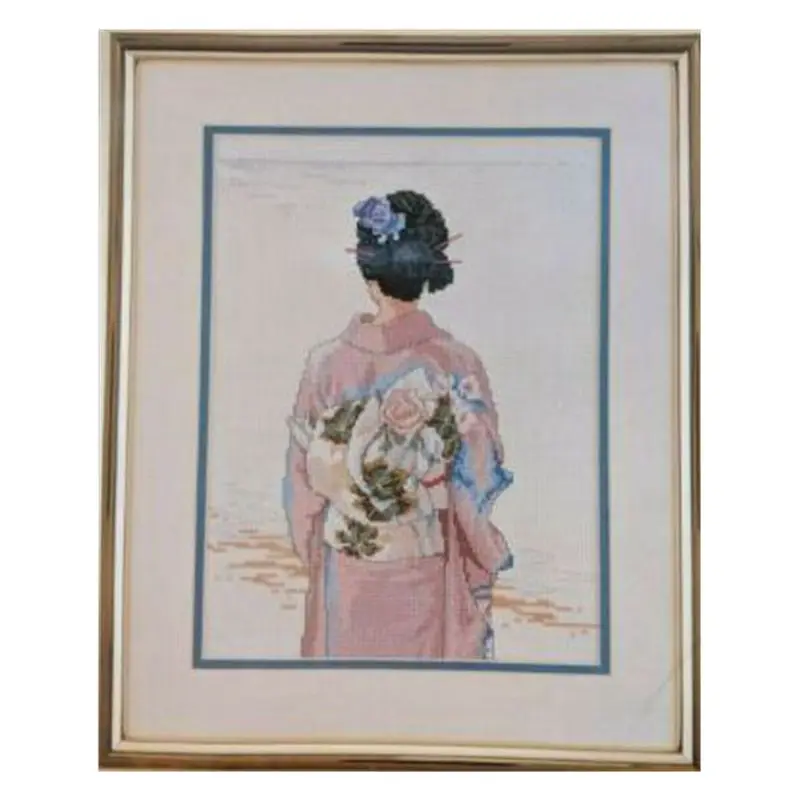 

SAGA Cross-stitch Set for Japanese Ladies: 28CT, 18CT, 14ct, 11ct, with optional print material packs