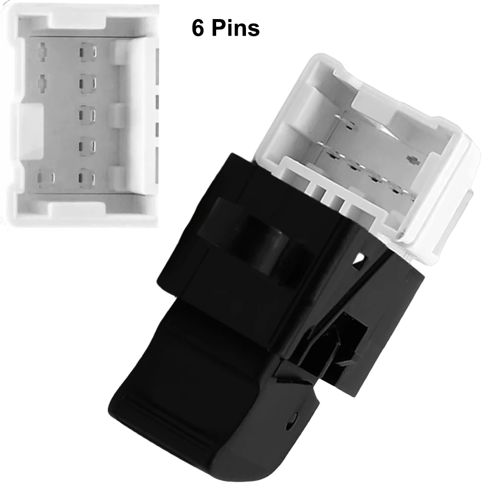 

6 Pin Car Window Lifter Control Switch Button for Nissan Pathfinder QX4 3.3L 1999-2002 25411-0V000, 254110V000