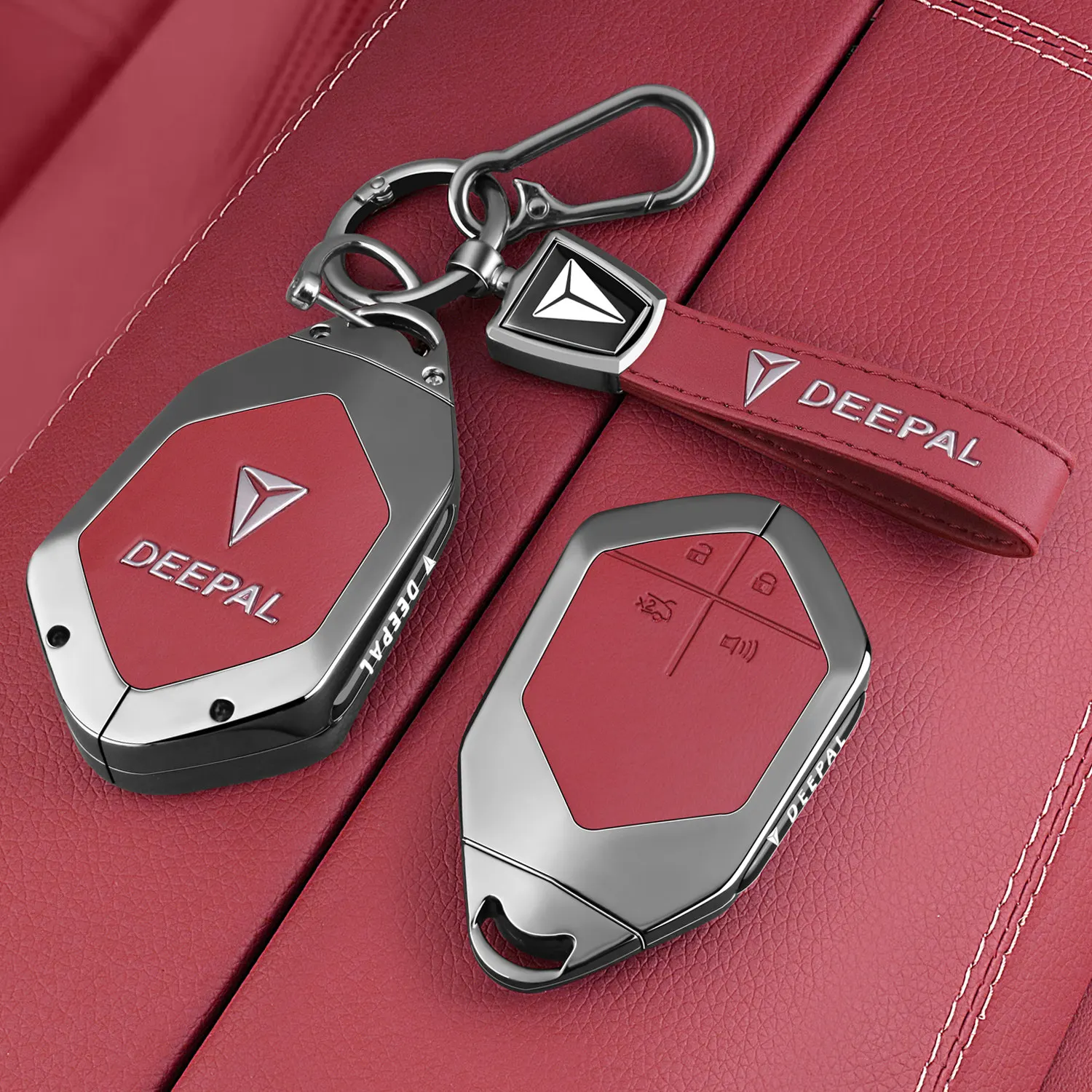 For 2026 New Deep Blue S05 Key Set 215Max Extended Range 520Plus Pure Electric 620 Car Card Full Cover Buckle 4
