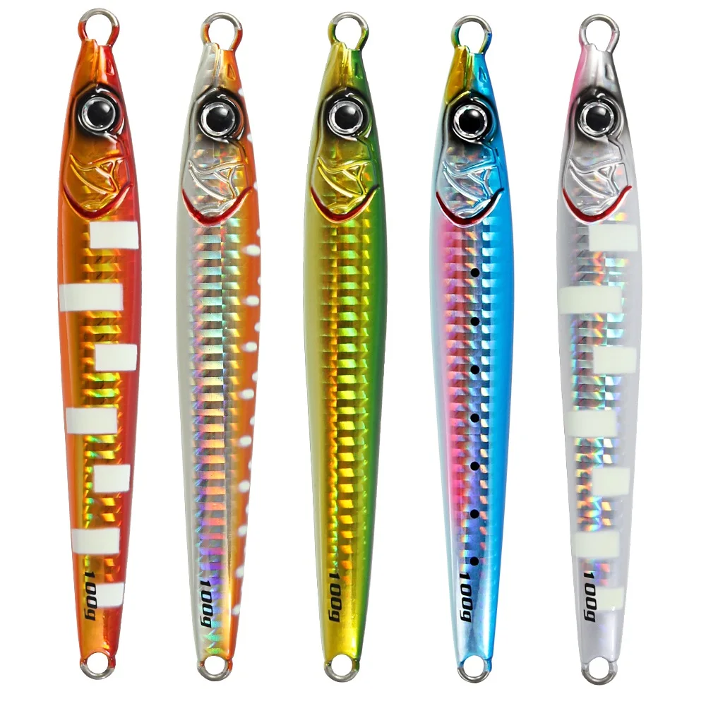 JIGGING PRO Coso Jig SL 100g 120g 150g Vertical Metal Jig Fast Sinking Glow Jigging Lure Saltwater Artificial Lures - view 6
