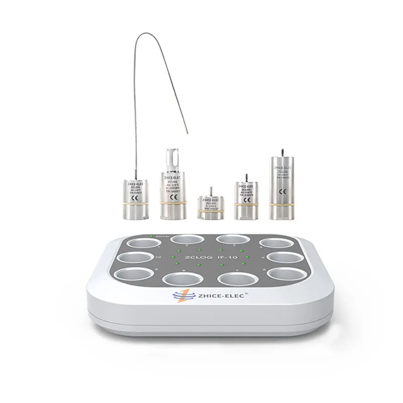 Flexible ±0.1℃ ±10mbar Accuracy Wireless Temperature and Pressure Meter Wireless Data Logger