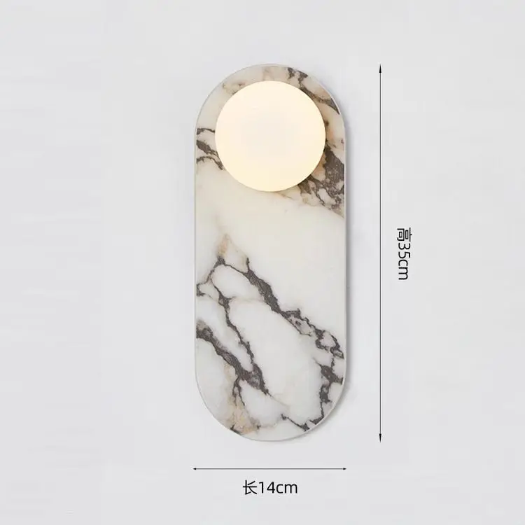 

Французский роскошный ваби-саби Baccarat, мраморный настенный светильник для входа, гостиной, спальни, коридора, акцентная стена, светодиодный светильник, энергосбережение окружающей среды