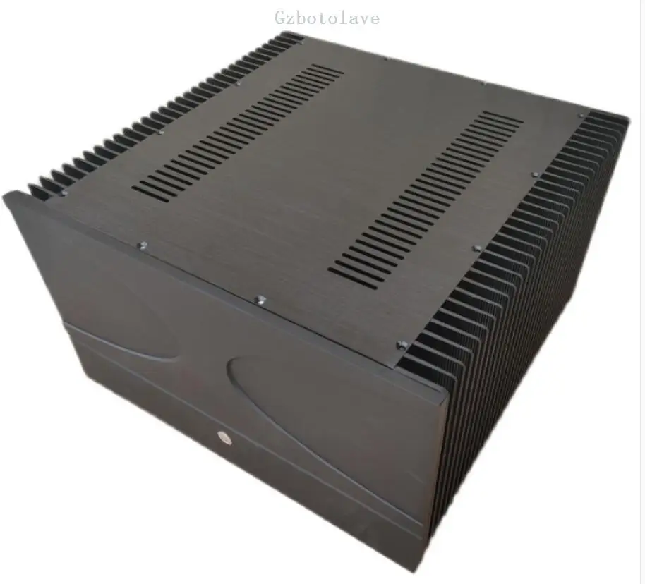 Big space full Aluminum Hi End Rear Class Audio Power Amplifier Housing DIY chassis 430*250*415mm