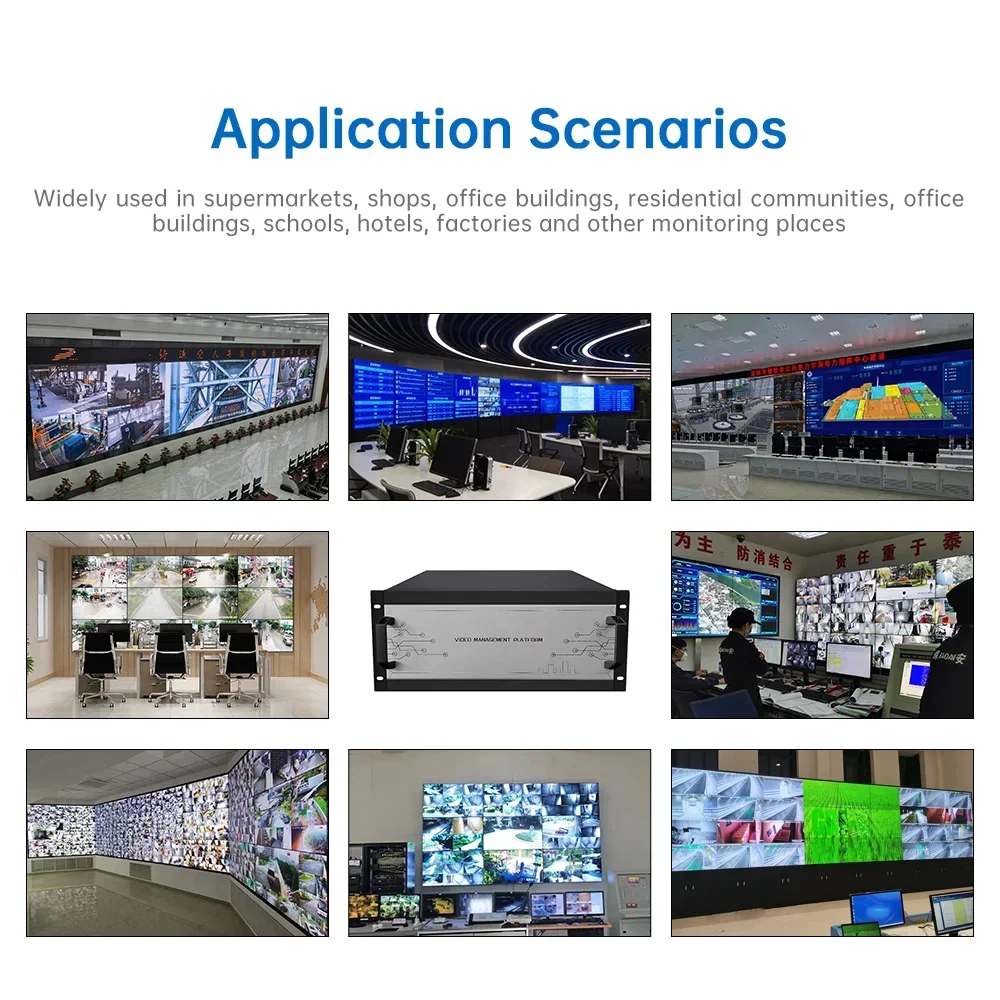 6 قنوات H.265 HD شبكة فيديو فك ONV IF RTSP ipc جهاز تشفير الفيديو الرقمي فك H.264 #5