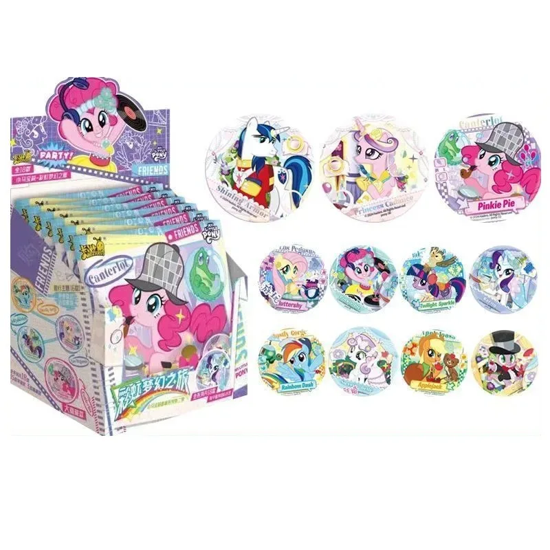 

Official Genuine KAYOU My Little Pony Tin Badge 3rd Series: Gorgeous Magic Tailoring Collection Badge Anime Peripherals Toy Gift