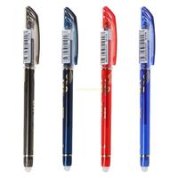 0.38mm Erasable Gel Pen With Blue Red Black Refills School Office Stationery