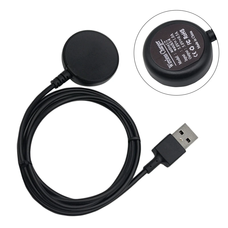 Dla Watch Dock magnetyczna ładowarka Adapter USB szybkie ładowanie kabel przewód pasuje do zegarka 3