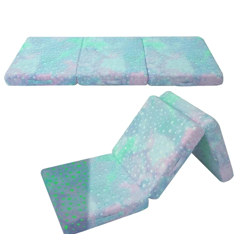 

Bangladesh Supplier Infant Game Play Pad Glow Portable Folding Futon Mattress Floor Bed Toddler Nap Mat