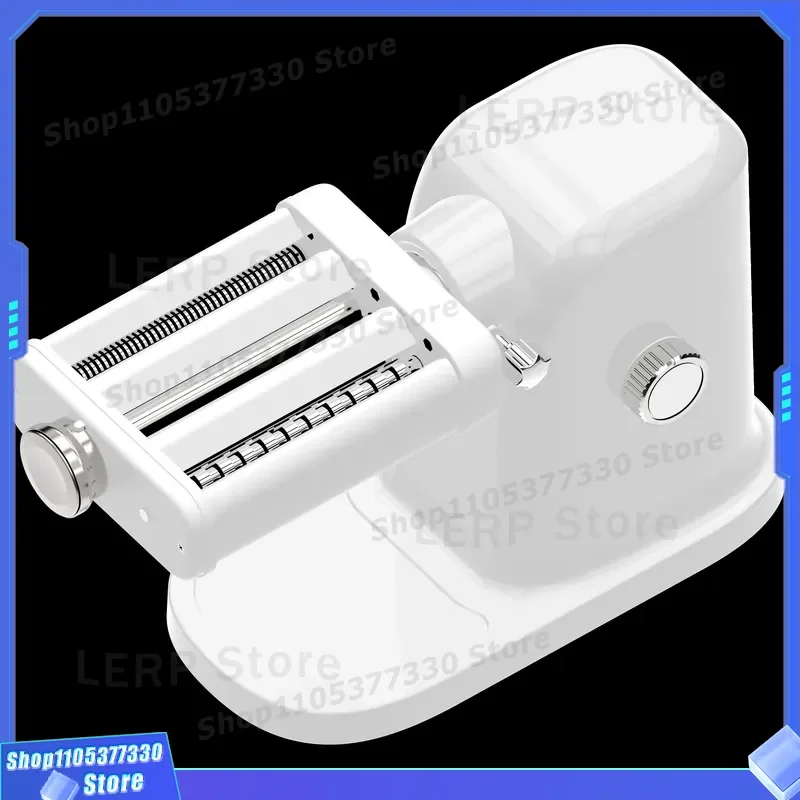 Portable Electric Noodle Maker 3 in 1 Metal Dough Roller for Pasta Lasagna Cutting Household Kitchen Appliance Machine