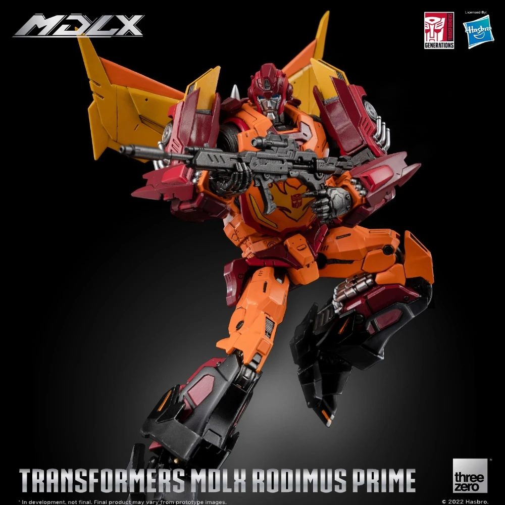 Transformers Rodimus Prime Threezero MDLX Series Original Collectible Model Alloy Articulated  Action Figure Gift  Surprise Bag