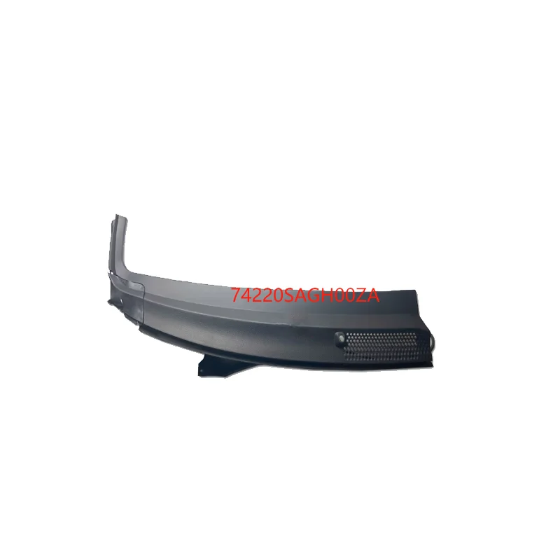 

Ho nd a car body engine hood front cover panel top grille (right) [black gloss 10] 74220SAGH00ZA 74210SAGH00ZA