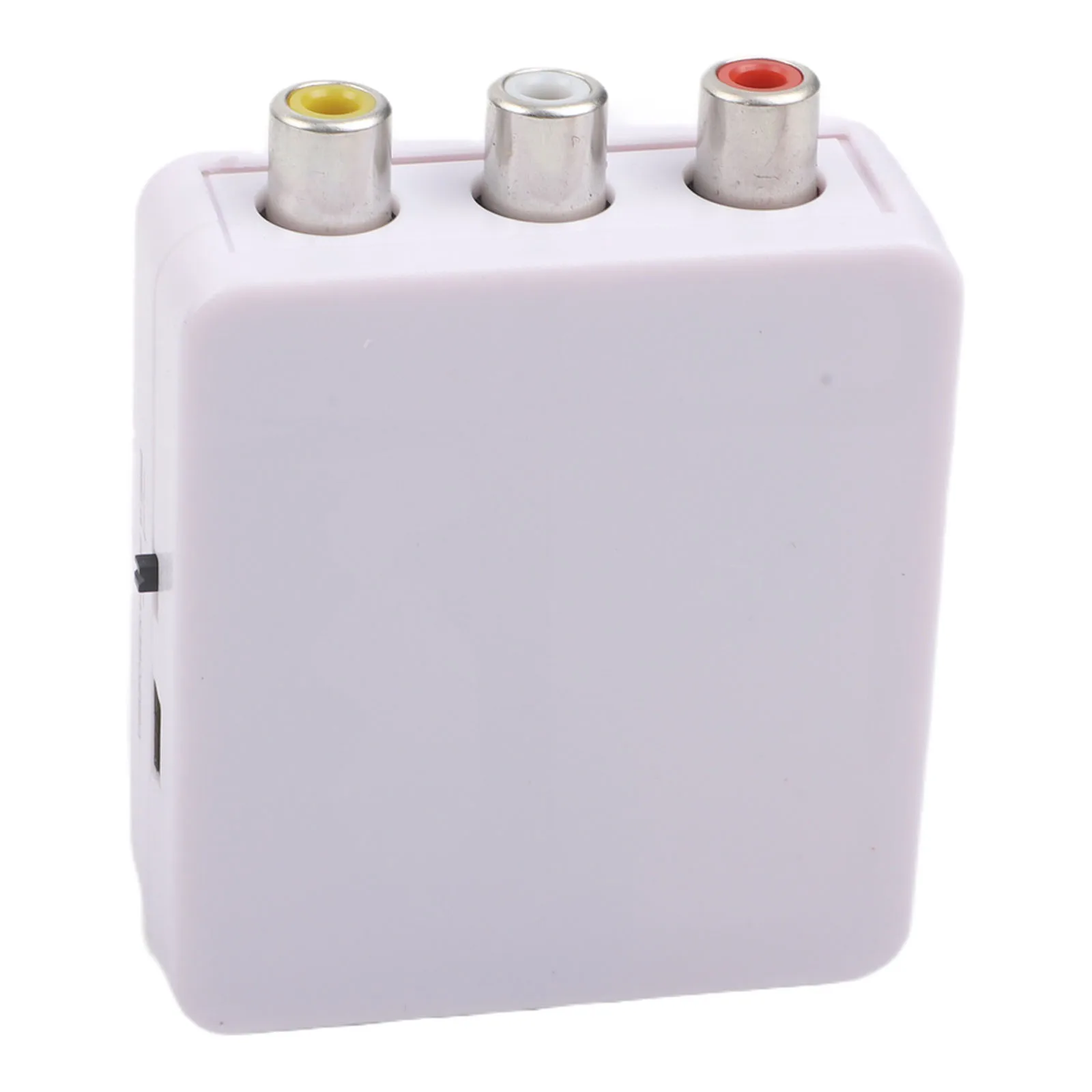 1pc For RCA/Composite To AV RF/Coaxial Converter, AV 2 RF Modulator, Coaxial Adapter For RCA AV For CVSB To For RF Video Adapter