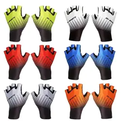 NEW DH SPORTS Cycling Gloves Half Finger Gel Sports Racing Bicycle Mittens Women Men Summer Road Bike Anti-slip Outdoor Gloves