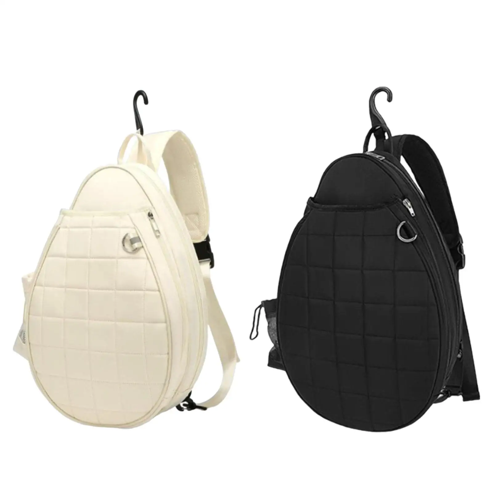 

Tennis Bag for Men Women Pickleball Backpack with Bottle Holder Adjustable Shoulder Strap Equipment Tennis Racket Sling Bag