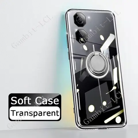 Per ZTE Nubia Neo 2 5G 6.72 "NubiaNeo2 2024 Neo2 Anello posteriore Staffa di supporto Custodia per telefono Smartphone TPU Soft Cover