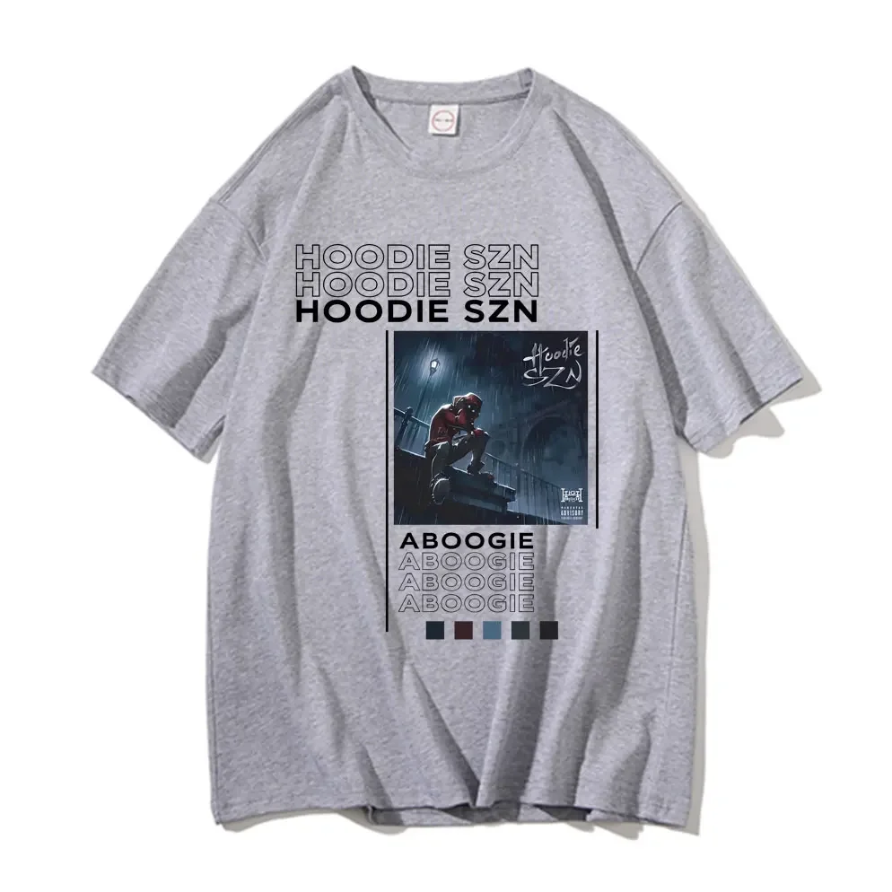 Rapper A Boogie Wit Da Hoodie Szn Graphic Tshirt Summer Regular Male Casual Oversized T Shirts Men Women Hip Hop Vintage T-shirt