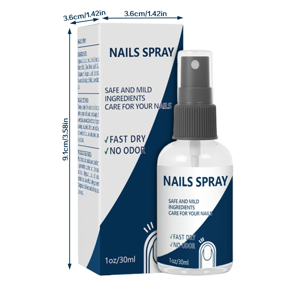 30 ml nagelreparatieoplossing spray, nagelversterker verhelderende reparatievloeistof, nagelversterker serum nagelgroeiolie voor nagel