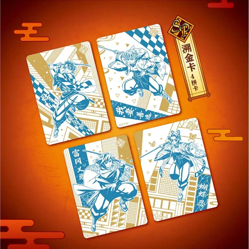 Wholesale Kayou Demon Slayer Infinity Castle Pack Series 1 Booster Box Anime Collection Cards Rare SP BR ZR Gift
