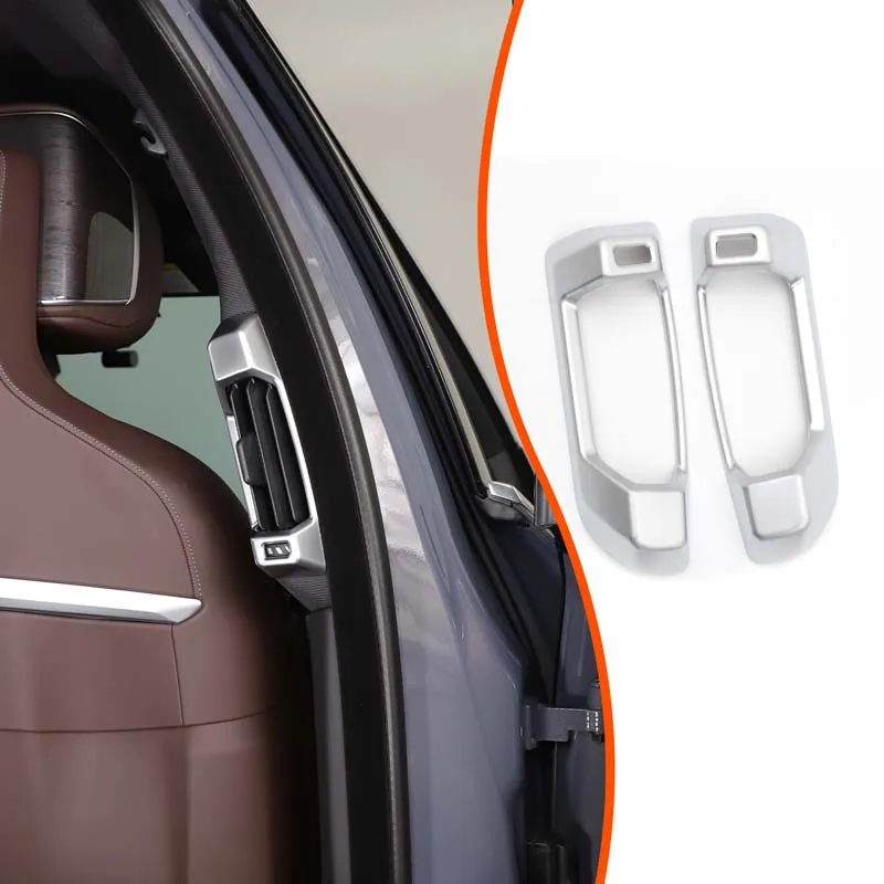 

B-Pillar Air Vent Frame Trim Sticker B Pillar Vent Decorative Cover B Pillar Air Vent Bezel For BMW 7 Series G70 G71 2023-2026