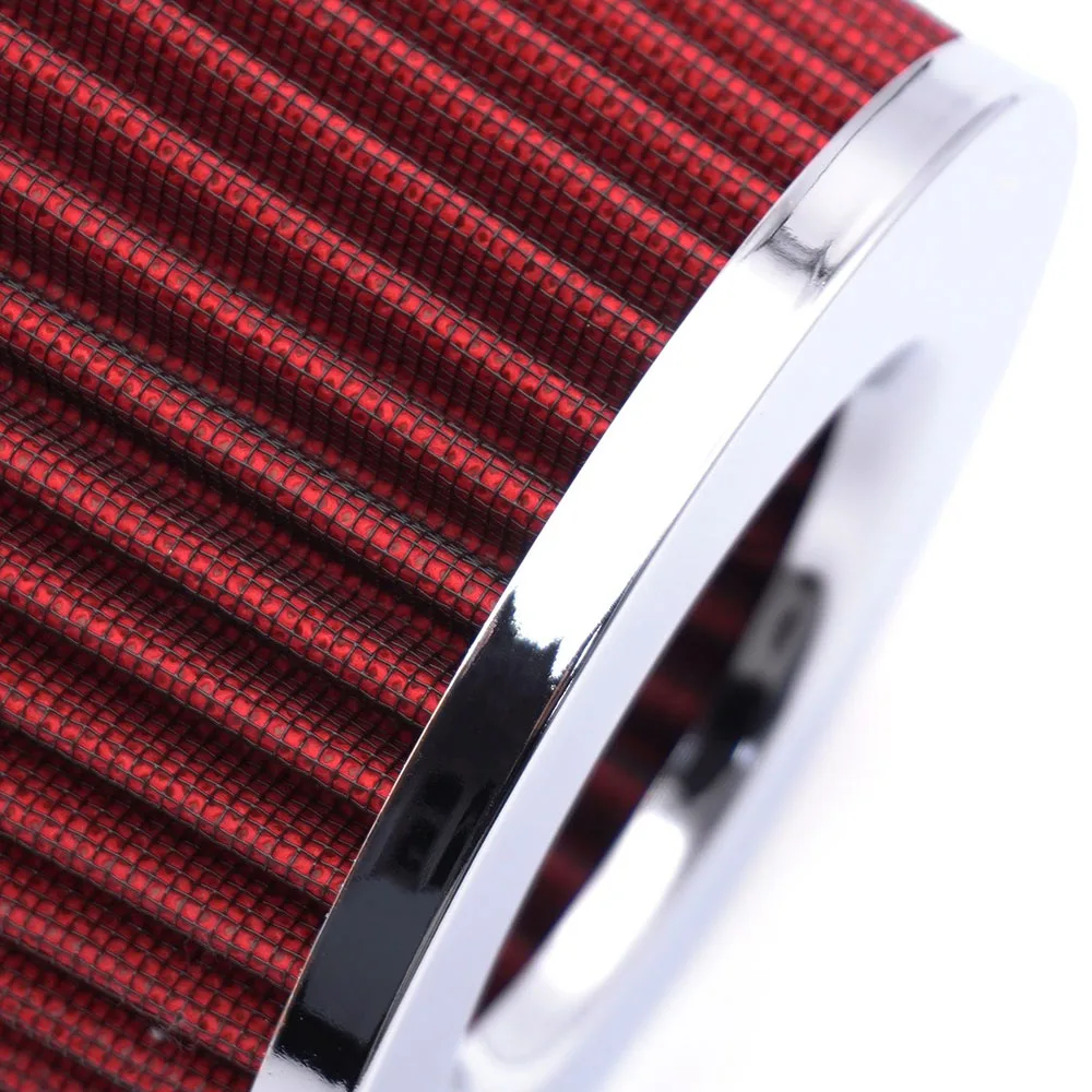 Car Air Filter 76mm Intake Filters 3inch Universal High Performance Car Air purifier High Flow Washable for Cold Air Intake