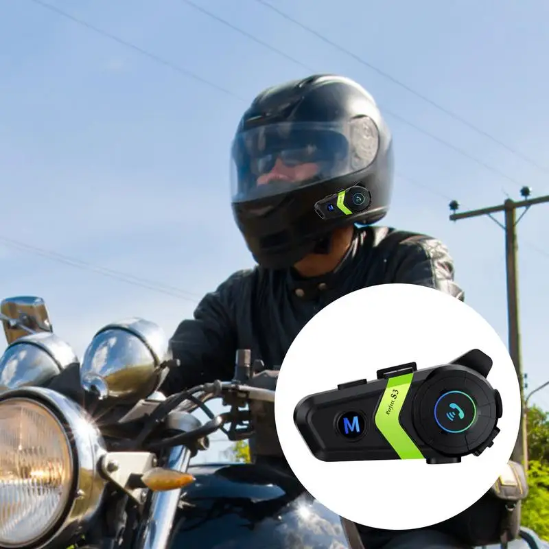 Wireless Headphones Motorcycle Motorcycle Outdoor Headset Noise Cancellation Voice Assistant Waterproof Sports Headset For