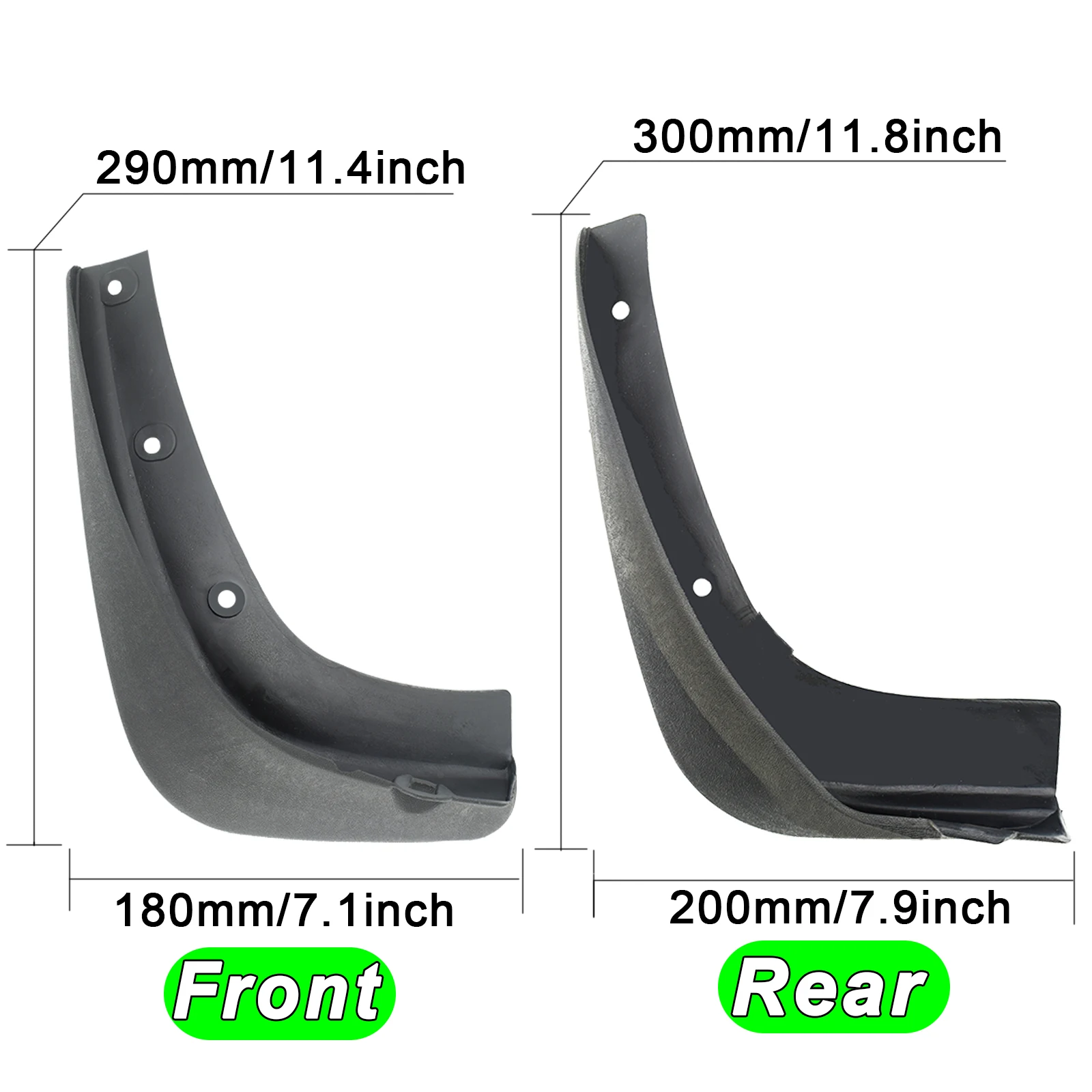 4x Car Mud Flaps Splash Guards For Nissan Note E11 Gen 1 2004 - 2011 Mudflaps Front Rear Wheel Tire Mud Shield Cover Protector