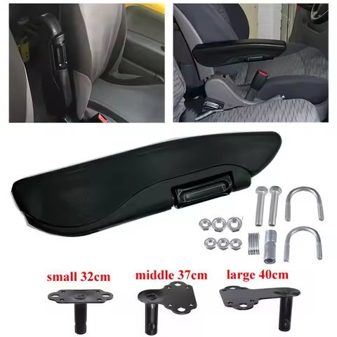 Universal Car Auto Seat Armrest Adjustable Hand Holder Handrail Arm Rest Support For Truck Trailer Caravan Boat Bus Motorhome