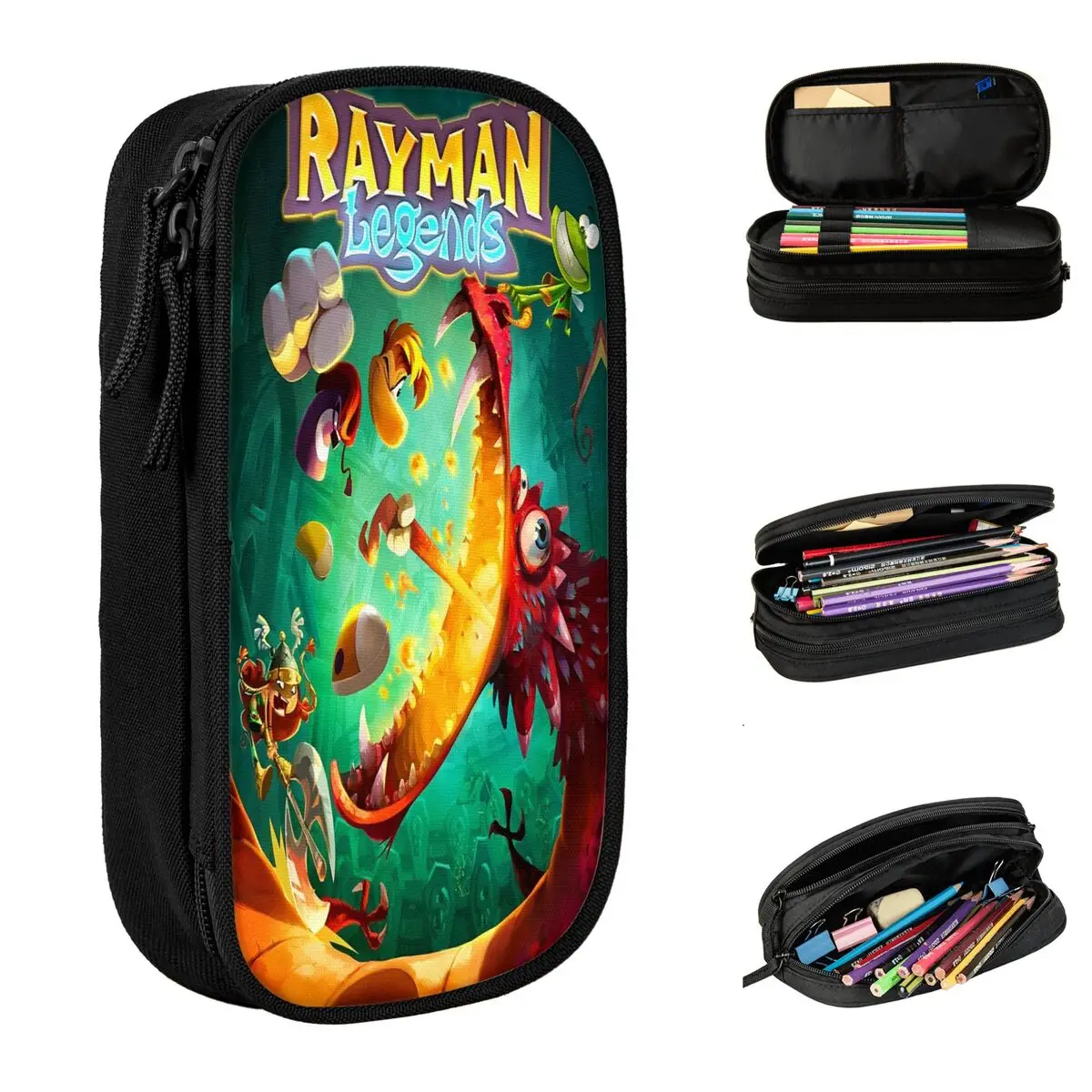 

Классические пеналы Rayman, пеналы, держатель для ручек для студентов, большая сумка для хранения, школьный подарок, канцелярские принадлежности