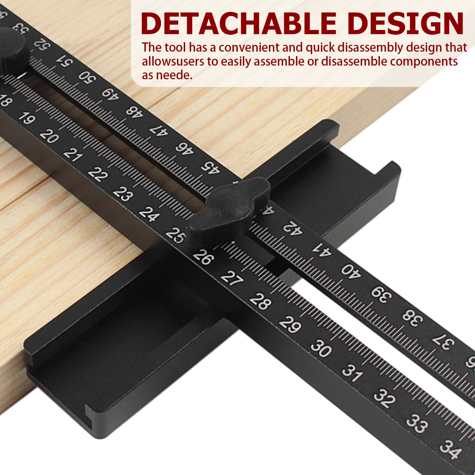 1pc 4 in 1 Router Milling Groove Bracket-Cabinet Hardware Jig, Router Circle Cutting Jig, Punch-Router Milling Groove Bracket