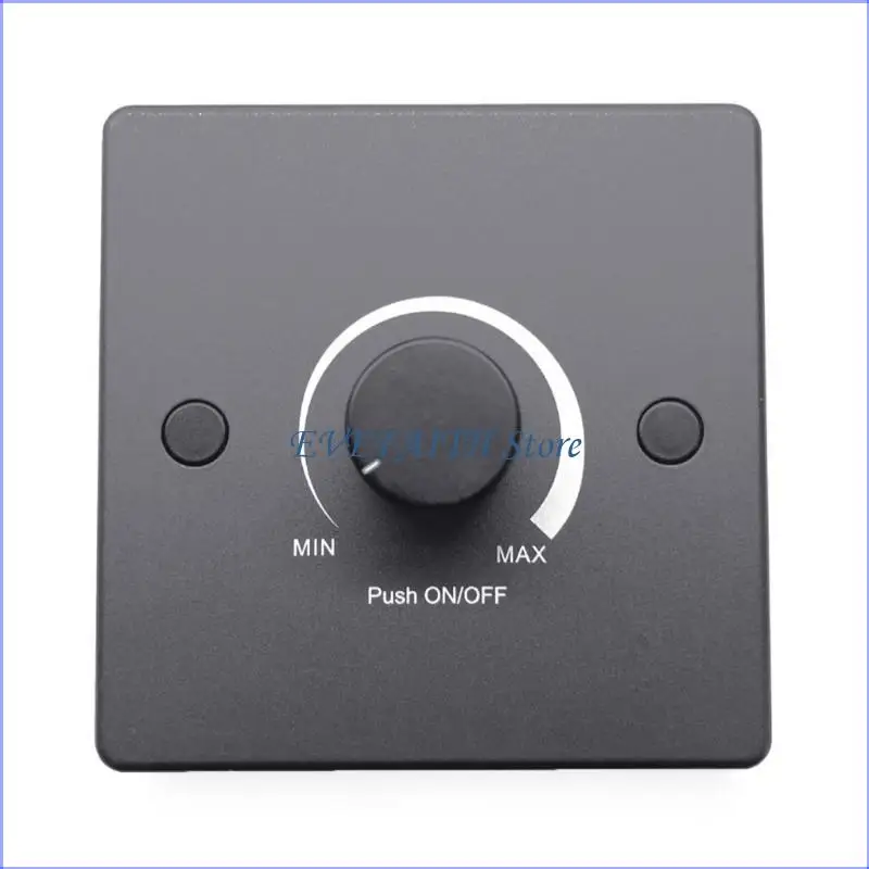 

124B Multifunctional 12V-24V 5A Dimmer Light Switch Control Panel for Smooth Lighting Adjustment in Recreational Vehicles RVs
