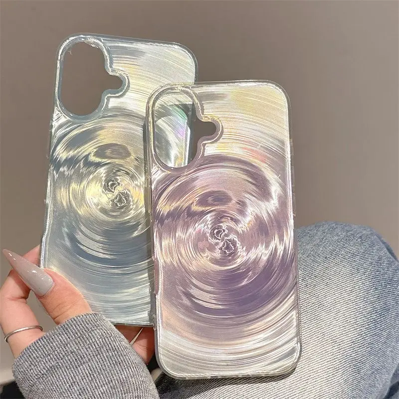 

Whirlwind pattern phone case suitable for iPhone 16 fashion iPhone 15 creative iPhone 14 anti drop protective case