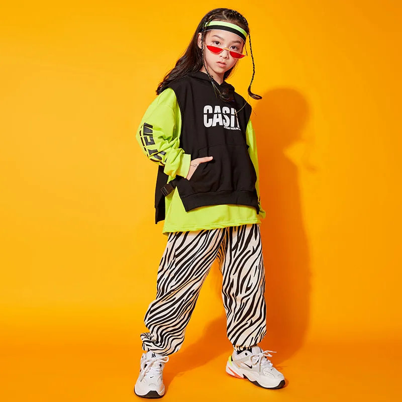 

Children's Street Dance Performance Costumes, Girls' Jazz Dance, Boys' Hip-hop Dance Table Performance Costumes