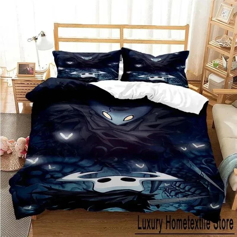 

3D Printing Game Hollow Knight Bedding Set Duvet Cover Comforter Bed Single Twin Full Queen Youth Girl Boys Gift Home Textiles