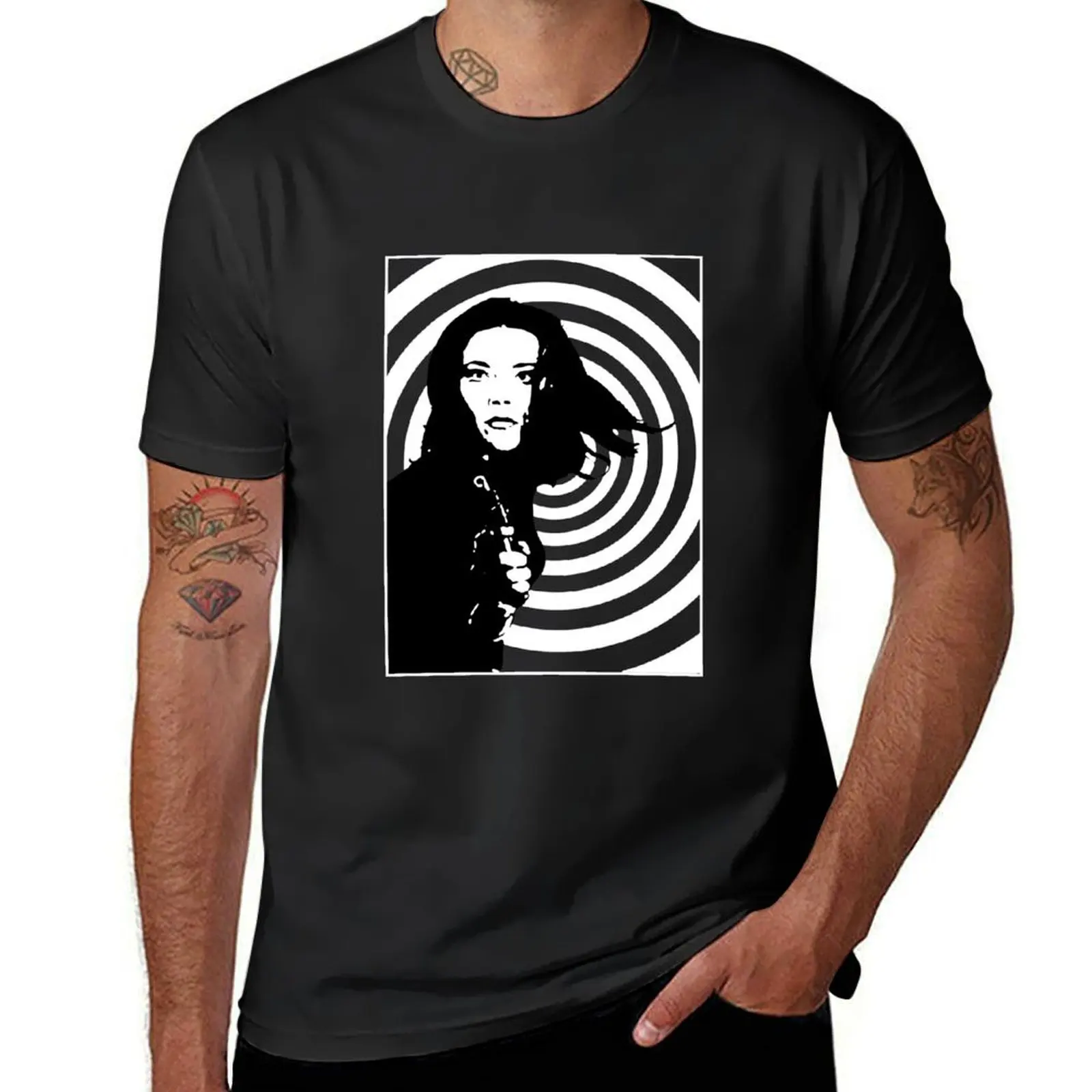 Diana Rigg Is Emma Peel T-Shirt customs design your own sweat blanks quick drying mens t shirts