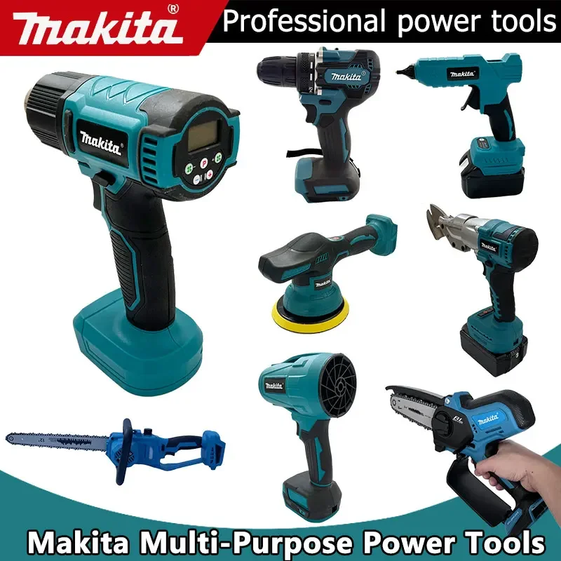 

Оптовая продажа инструментов Makita: беспроводной термофен, ручной тепловой пистолет, электрическая сабельная пила, портативная пила, электроинструменты для 18В