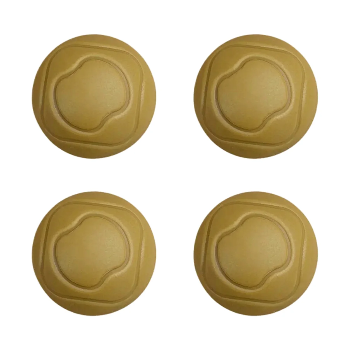 4PCS Moon Chair Foot Cover Outdoor Chair Foot Protectors Stabilizing Rubber Ball Feet Pad Camping Part Khaki