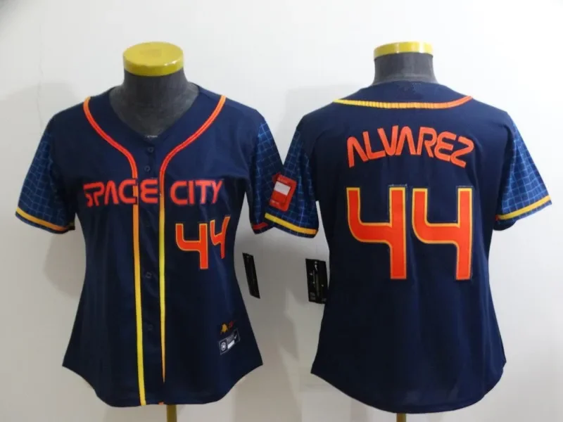 2022 New Astronauts Houston Astros Baseball Uniforms Children's Embroidered Fan Version Summer Running Vests For Kids