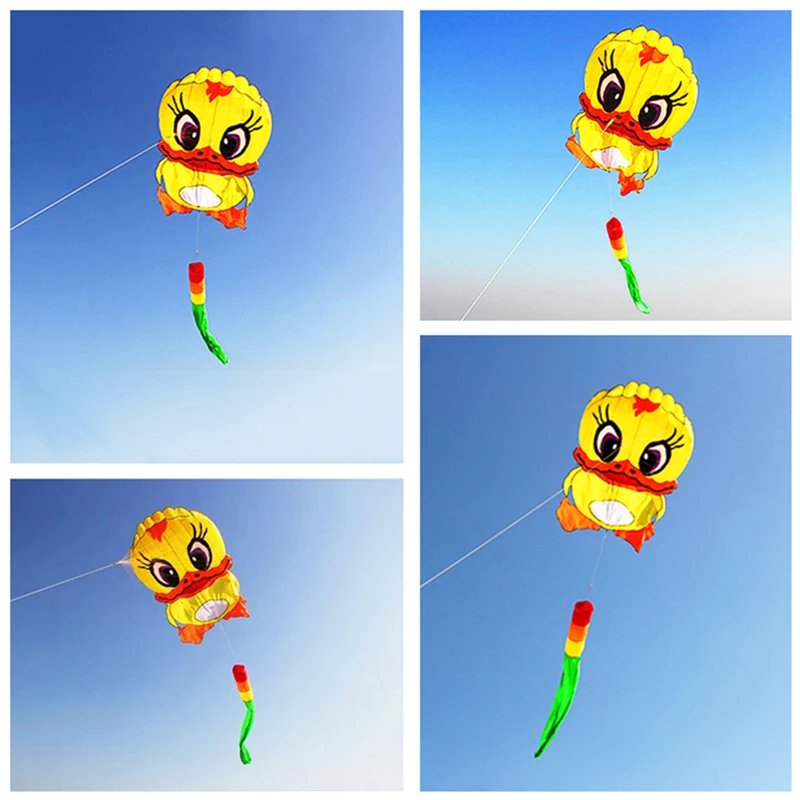 free shipping inflatable kites flying duck kites for children kites fishing accessories wind sock flag Flying beach wind parrot